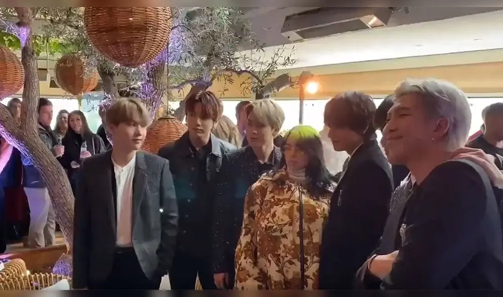BTS y Billie Eilish