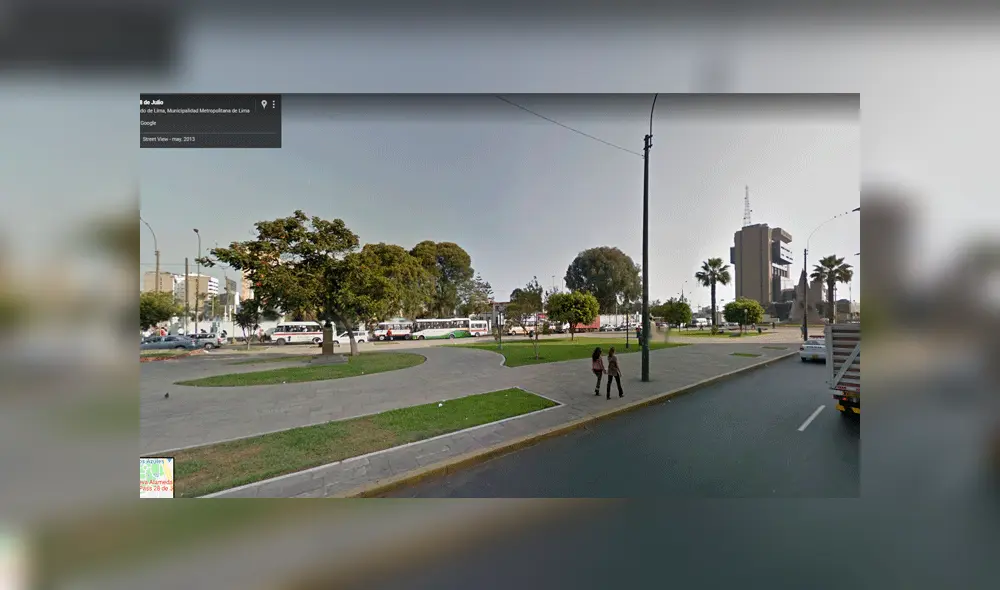 Google Maps: ¿Recuerdas cómo se veía la 'Alameda 28 de Julio' previa a las obras de Luis Castañeda? [FOTOS]