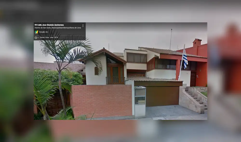 Google Maps: Entérate cuál es la ubicación de Alan García luego de pedir asilo diplomático [FOTOS]
