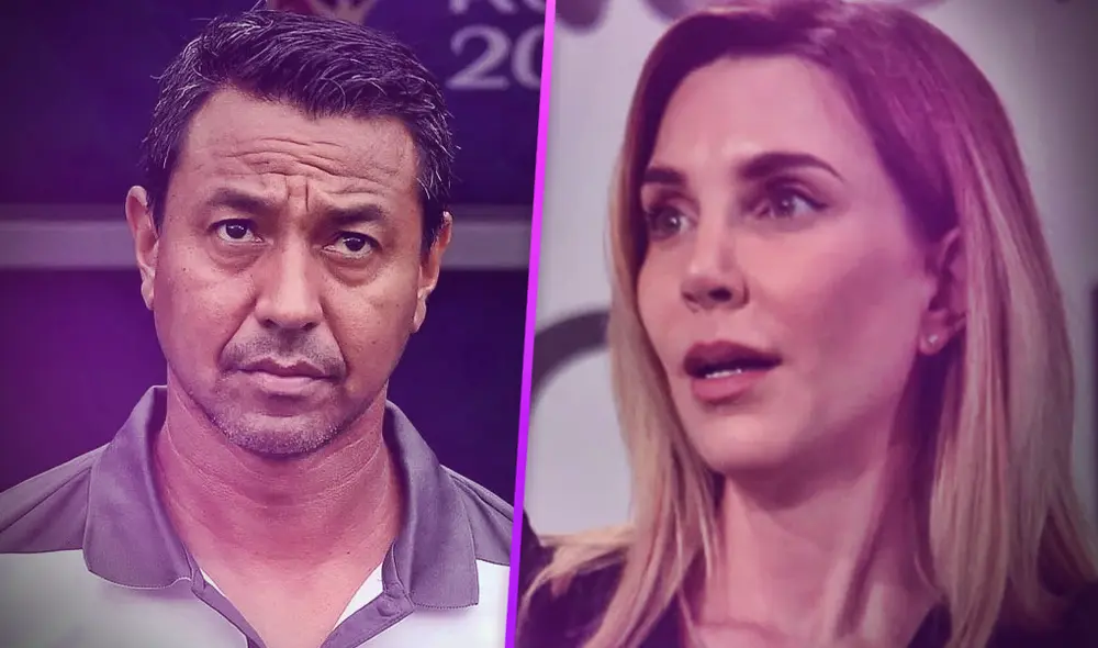 Juliana Oxenford arremete cotra Nolberto Solano. Foto: Composición. Juliana Oxenford arremete cotra Nolberto Solano. Foto: Composición.