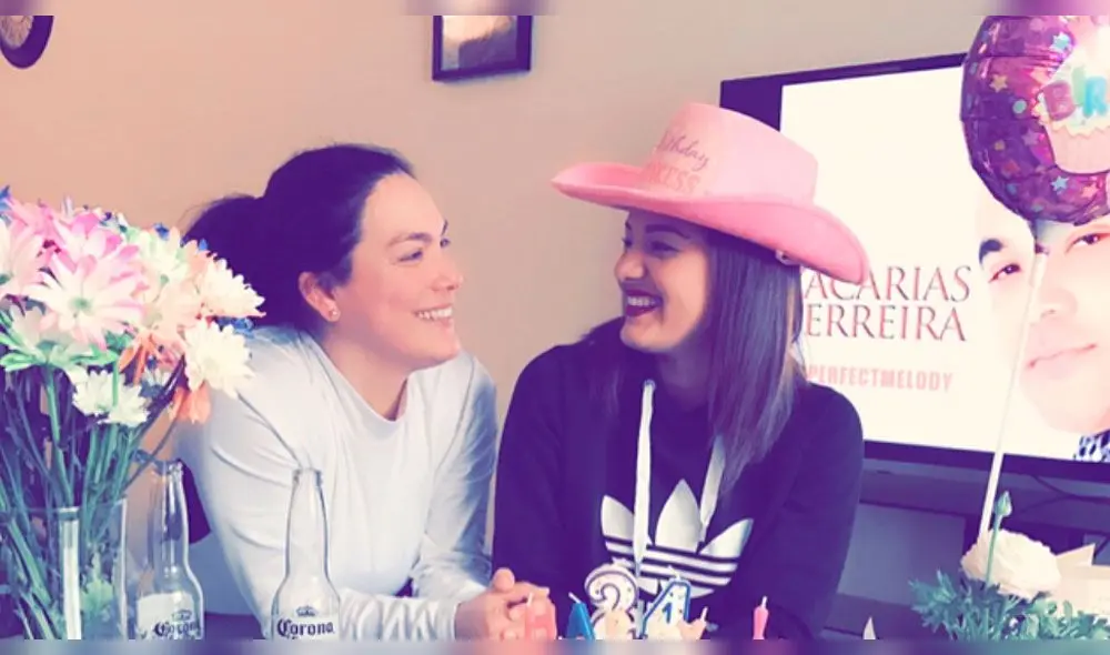 Katty García y Karim Vidal Foto: Instagram