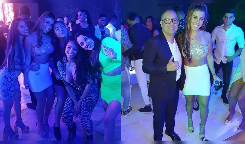 Yahaira Plasencia deslumbró a Jefferson Farfán con un top brilloso y sugerente falda 