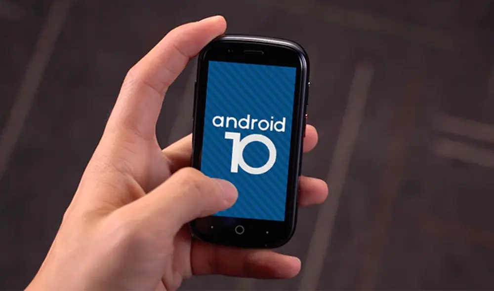 El Jelly 2 se describe como el smartphone 4G más pequeño del mundo. | Foto: Kickstarter El Jelly 2 se describe como el smartphone 4G más pequeño del mundo. | Foto: Kickstarter