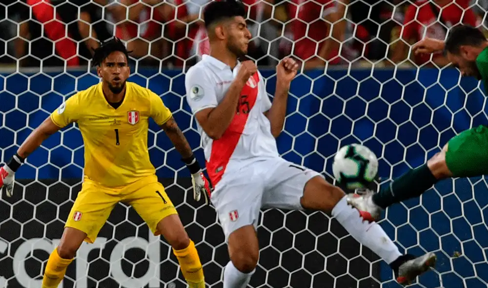 Carlos Zambrano y Pedro Gallese en el once ideal de los cuartos de final de la Copa América 2019.