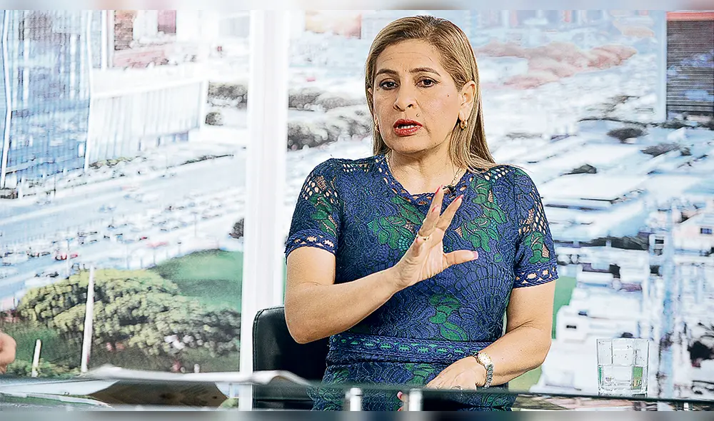 Maritza García: “Poner a Olaechea es poner un candidato de Fuerza Popular” Maritza García: “Poner a Olaechea es poner un candidato de Fuerza Popular”