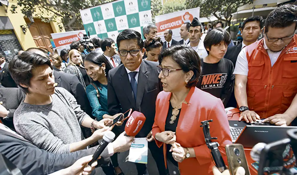 Empleo. Ministra Cáceres presentó "Chapa tu chamba".