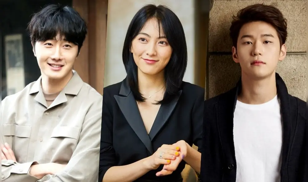 Jung Il Woo, Kang Ji Young y Lee Hak Joo, actores dorama Late night snack man and woman.