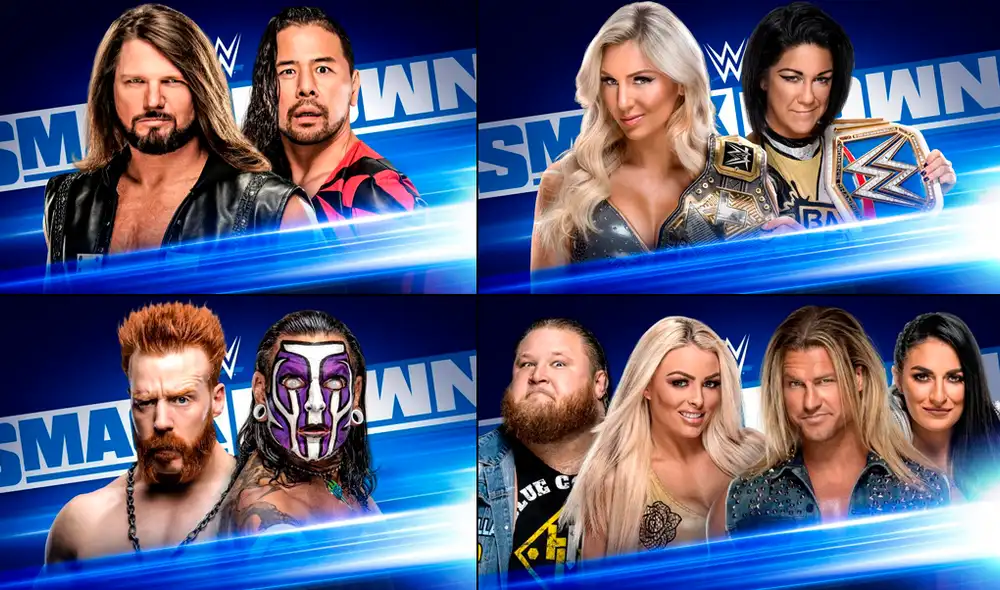 WWE SmackDown se celebra HOY EN VIVO desde Orlando, Florida por Fox Sports 3. Foto: WWE