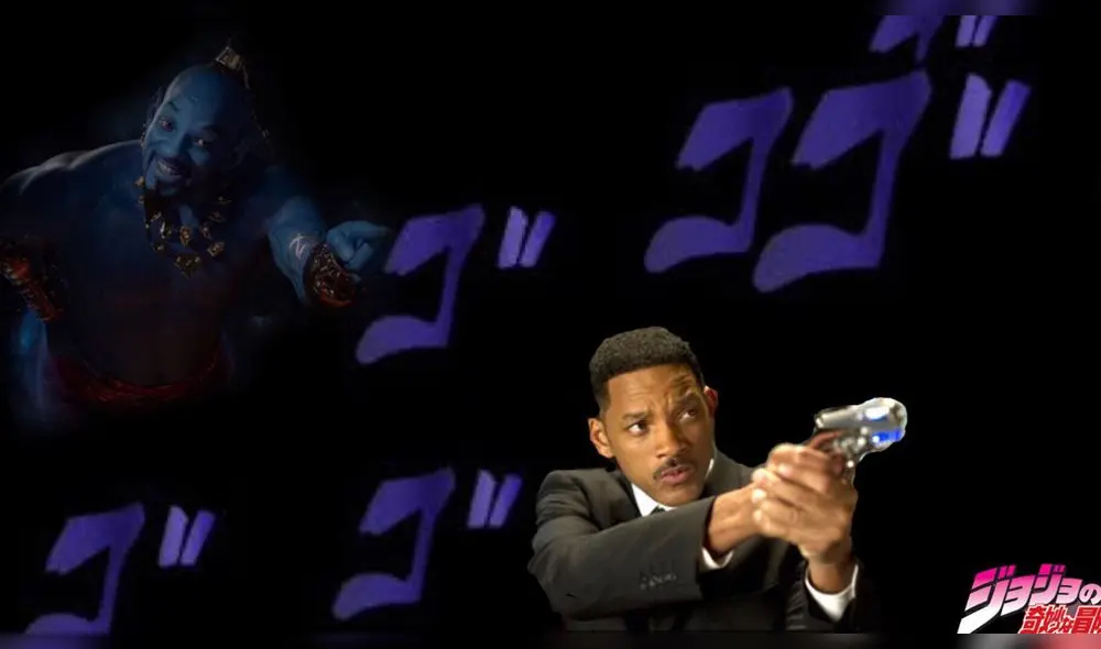Aladdin: fans de jojo’s crean geniales memes en referencia a la apariencia de Will Smith