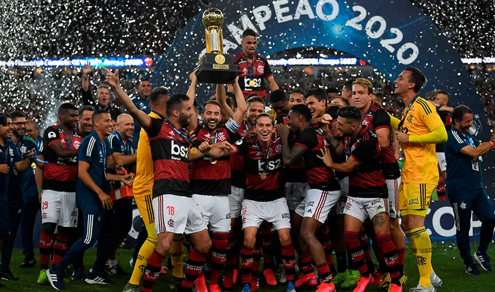 Flamengo conquistó la primera Recopa Sudamericana de su historia. Foto: AFP. Flamengo conquistó la primera Recopa Sudamericana de su historia. Foto: AFP.