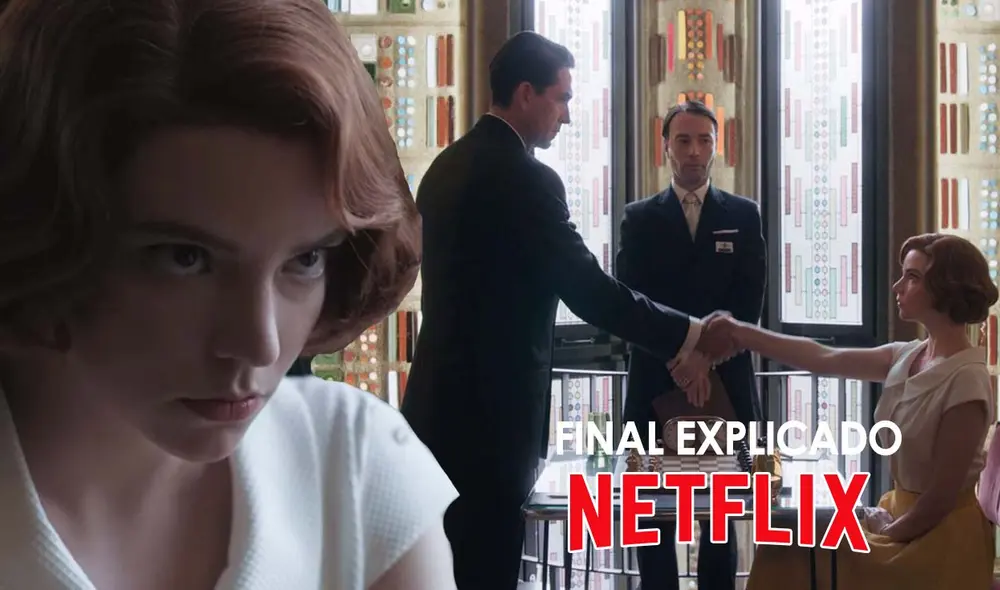 Beth Harmon no tuvo una vida fácil, por lo que vio en el ajedrez como un ruta de escape. Foto: Netflix/Composición