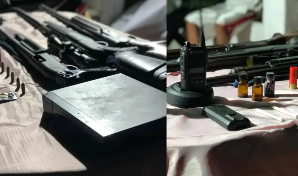 Las autoridades encontraron a 50 personas y solo pudieron capturar a 24. Foto: Captura/Zona Cero Colombia