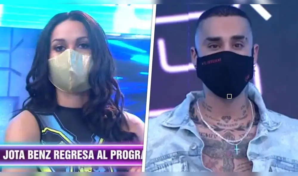 Angie Arizaga y Jota Benz