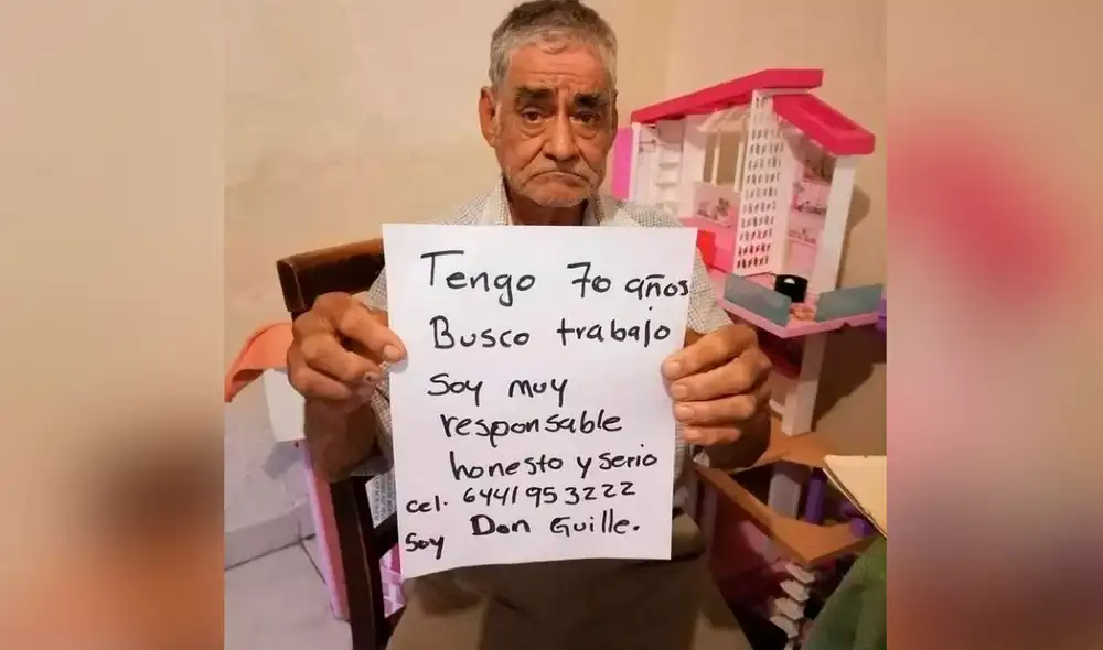 El hombre se especializa en albañería e impermeabilización, pero acepta cualquier trabajo con tal de lograr jubilarse. Foto: Twitter El hombre se especializa en albañería e impermeabilización, pero acepta cualquier trabajo con tal de lograr jubilarse. Foto: Twitter