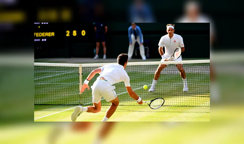 Federer y Djokovic rompieron un récord que estaba vigente desde 2008. Créditos: EFE Federer y Djokovic rompieron un récord que estaba vigente desde 2008. Créditos: EFE
