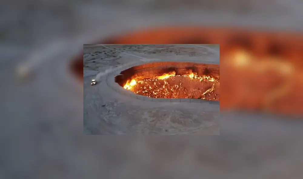 La Puerta del Infierno mide 69 metros de ancho y 30 de profundidad. Foto: Difusión.