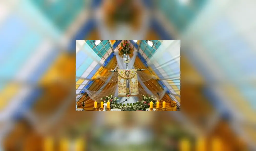 Cruz de Motupe es venerada de manera virtual en su templo provisional del cerro Chalpón.