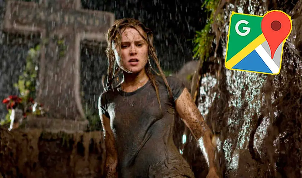 Desliza las imágenes para ver cómo casa donde se filmó esta famosa cinta de terror. Foto: captura de Google Maps