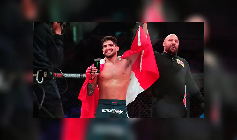 Gastón Bolaños venció a Nathan Stolen por nocaut técnico en Bellator 220 [VIDEO]