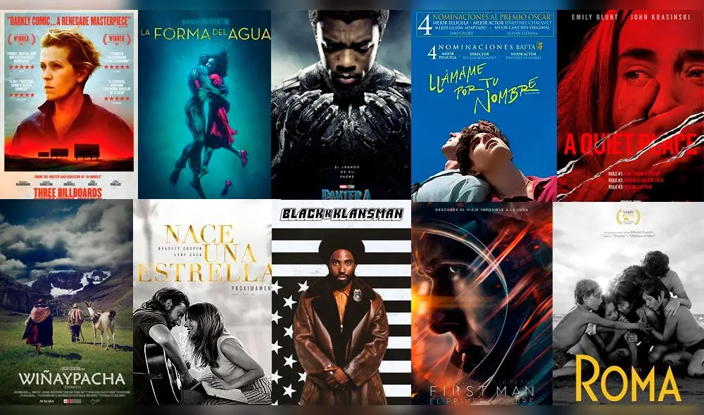 Las mejores películas del 2018: un resumen de lo que llegó a nuestra cartelera [VIDEOS]