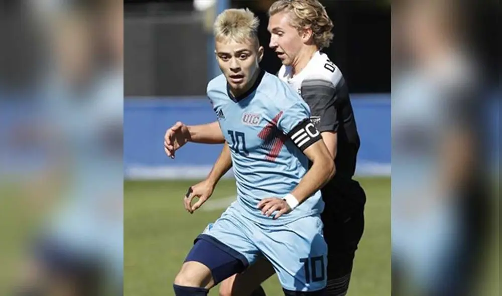 Pérez juega en la Universidad de Illinois. Foto: Steve Woltmann. Pérez juega en la Universidad de Illinois. Foto: Steve Woltmann.