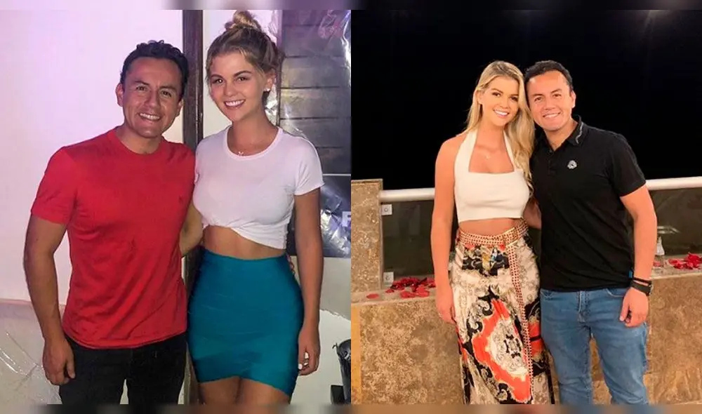 Brunella Horna y Richard Acuña