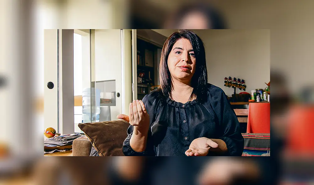 Presión. En 2019, a la periodista Paola Ugaz le han abierto cinco procesos judiciales. (Foto: J. Reyes)