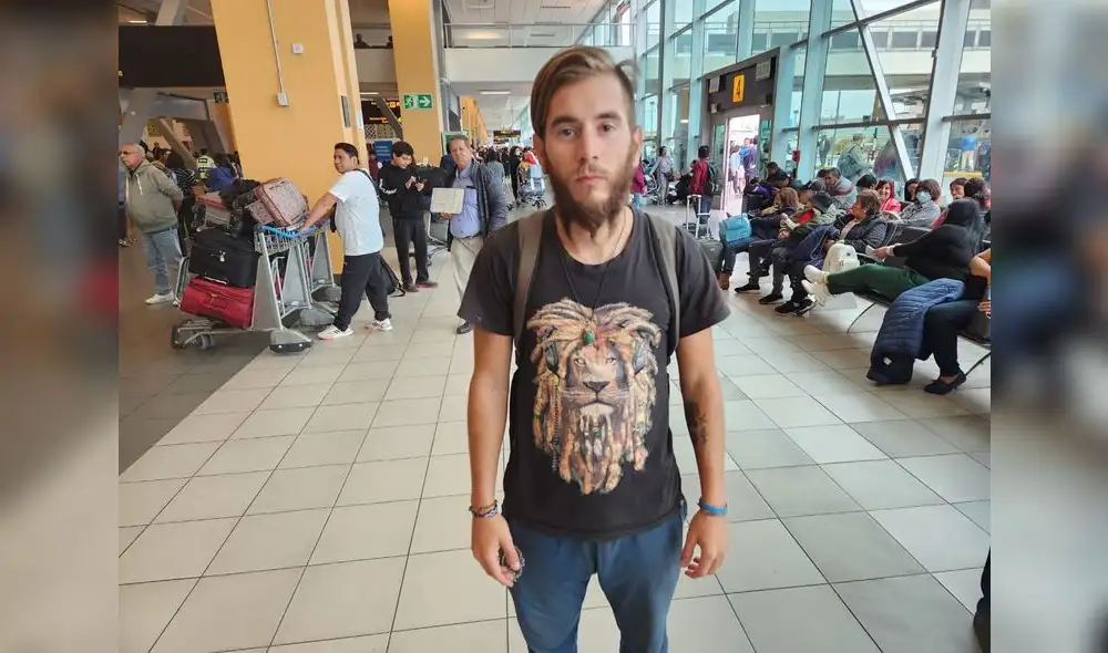 Ciudadano pide regresar a su país lo más pronto posible. Foto: Paolo Zegarra / URPI - LR