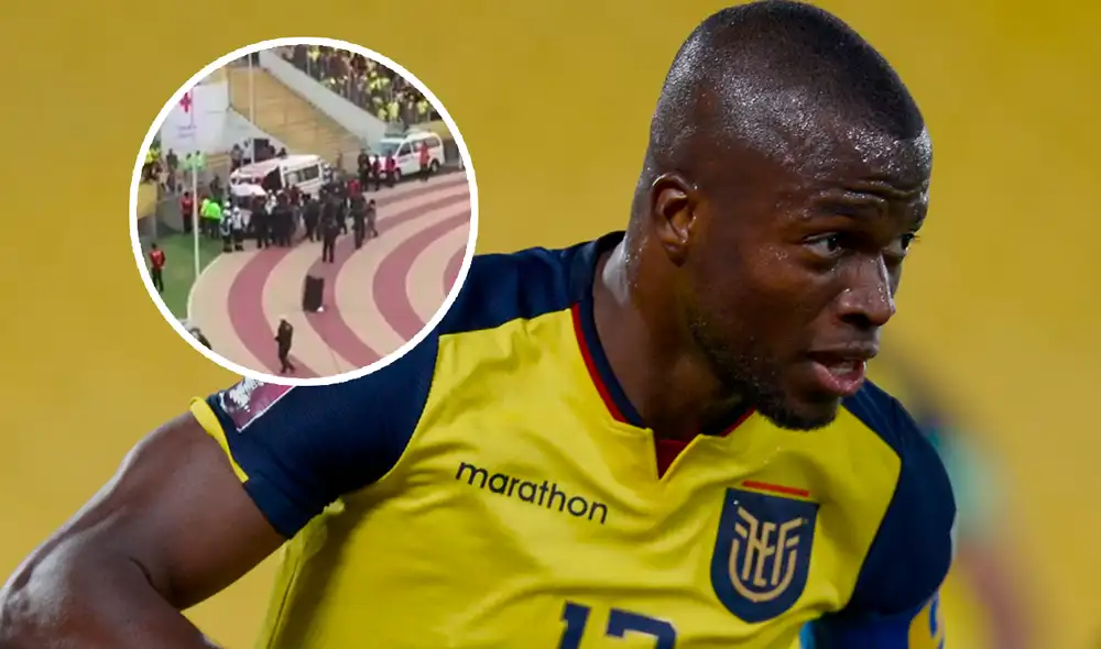 Enner Valencia protagonizó suceso durante el partido Ecuador contra Chile en el Mundial Rusia 2018. Foto: Fifa/BBC Mundo