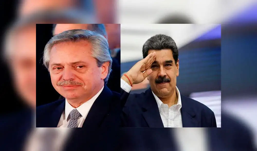 Fernández dejó claro que dejará atrás la relación de conflicto que mantuvo Macri con Venzuela. Foto: composición Fernández dejó claro que dejará atrás la relación de conflicto que mantuvo Macri con Venzuela. Foto: composición