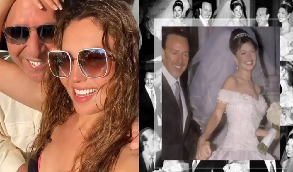 Thalía celebra 20 años de casada con Tommy Mottola “Te amo profundamente” Thalía celebra 20 años de casada con Tommy Mottola “Te amo profundamente”