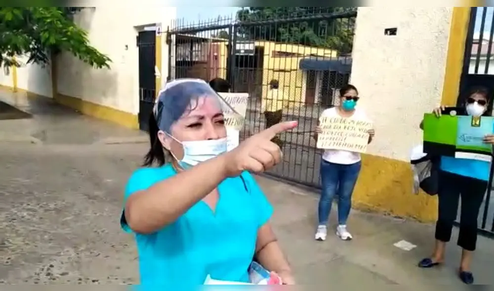 Enfermera teme contagiarse y afectar a su familia Enfermera teme contagiarse y afectar a su familia