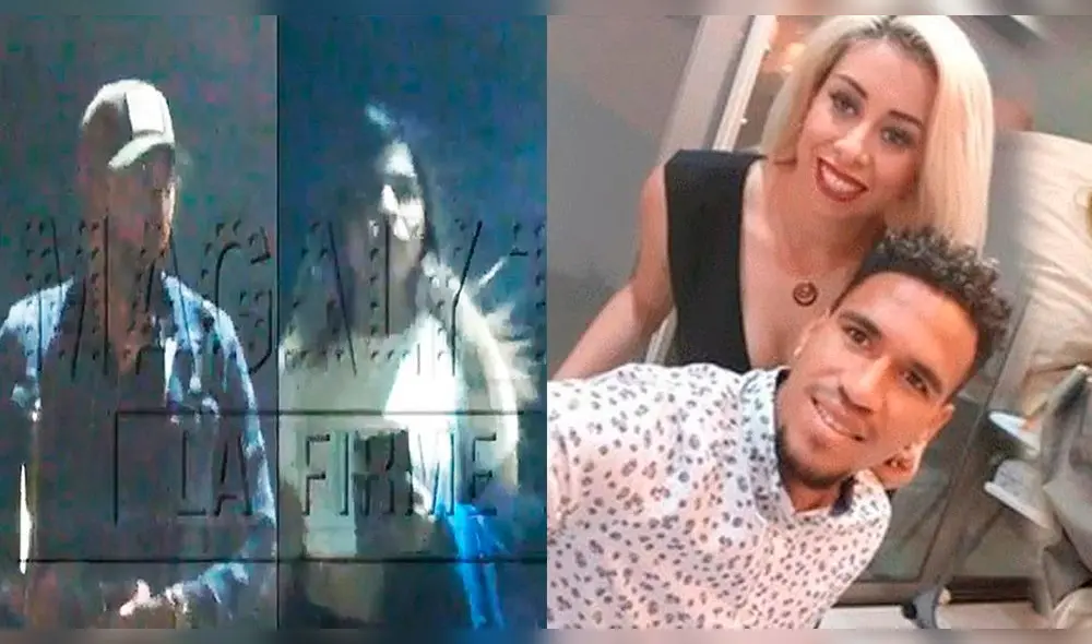 Las expresiones de amor de Claudia Díaz para Pedro Gallese antes del ampay