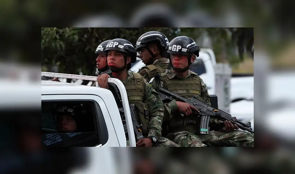 Las primeras imágenes del atentado con coche bomba en escuela policial de Bogotá [FOTOS]