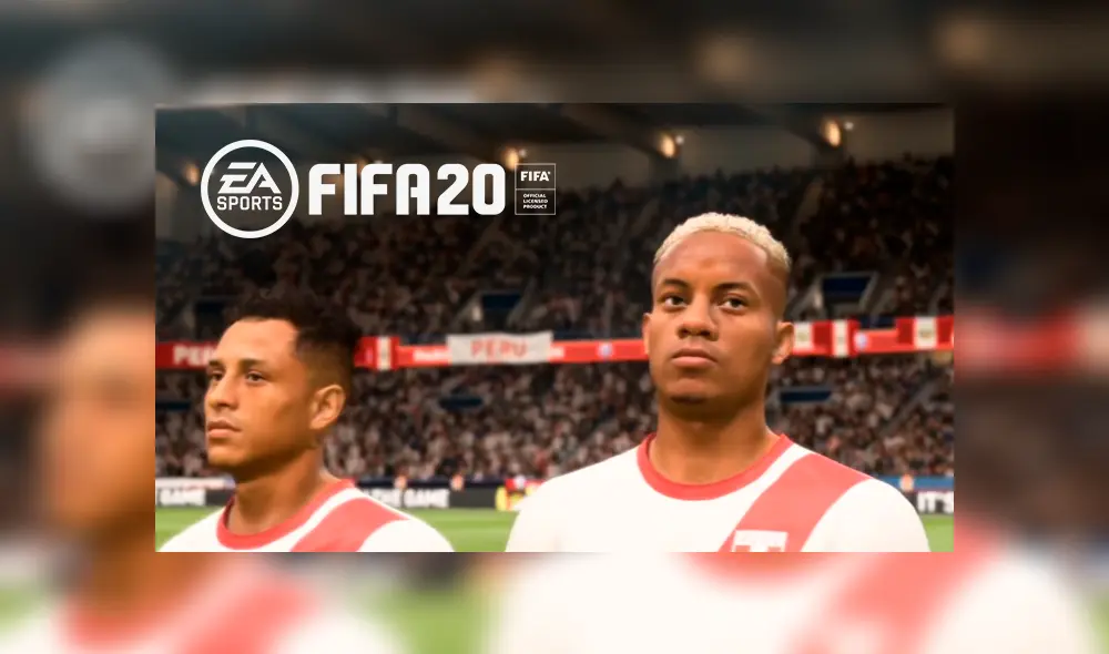 Así lucen los jugadores de la Selección Peruana en FIFA 20