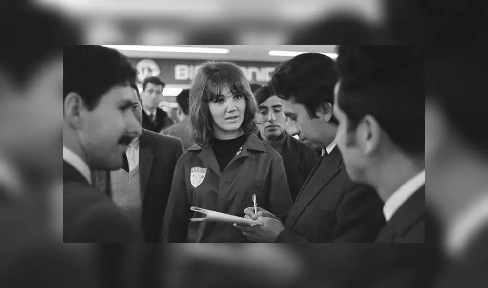 Los médicos soviéticos en el aeropuerto de Lima. Foto: Valeriy Shustov / Sputnik Los médicos soviéticos en el aeropuerto de Lima. Foto: Valeriy Shustov / Sputnik