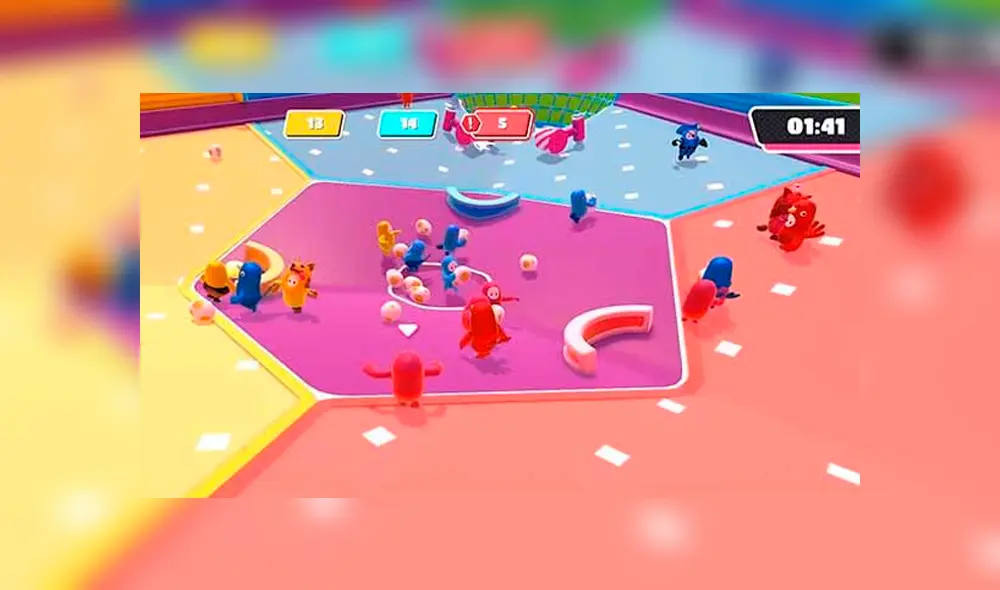 Su nombre es Fall N' Roll y es una de los únicos temas con parte cantada ¿Se te pegó? Imagenes: Mediatonic.