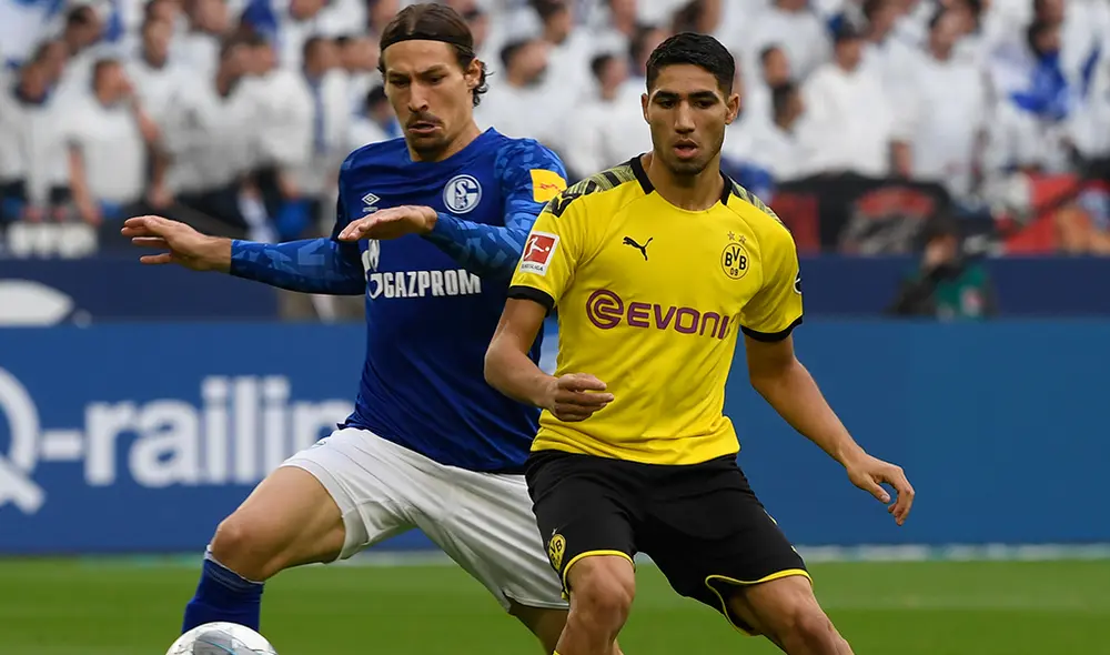 Sigue aquí EN VIVO ONLINE el Borussia Dortmund vs. Schalke 04 por la fecha 26 de la Bundesliga. | Foto: AFP