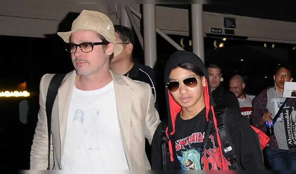 El hijo de Angelina Jolie, Maddox, rechaza a Brad Pitt como su padre