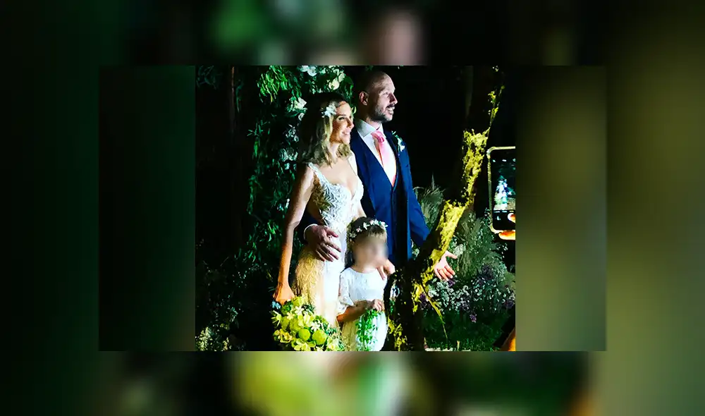 Juliana Oxenford se casó e invitó a 'Pintura Roja' para celebrarlo a lo grande