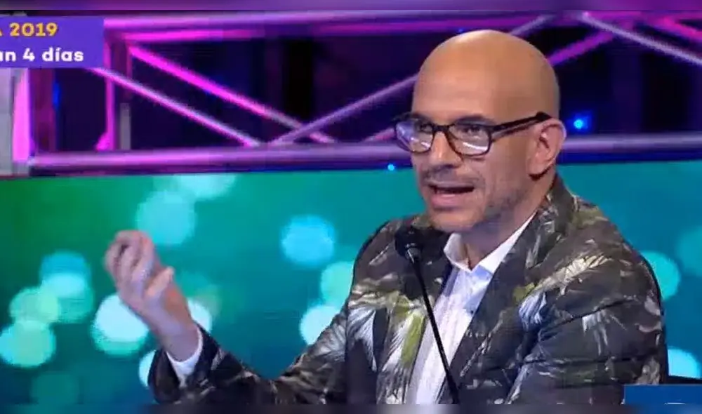 “Yo Soy”: imitador de David Bisbal causa furor al lanzar un zapato a Ricardo Morán 