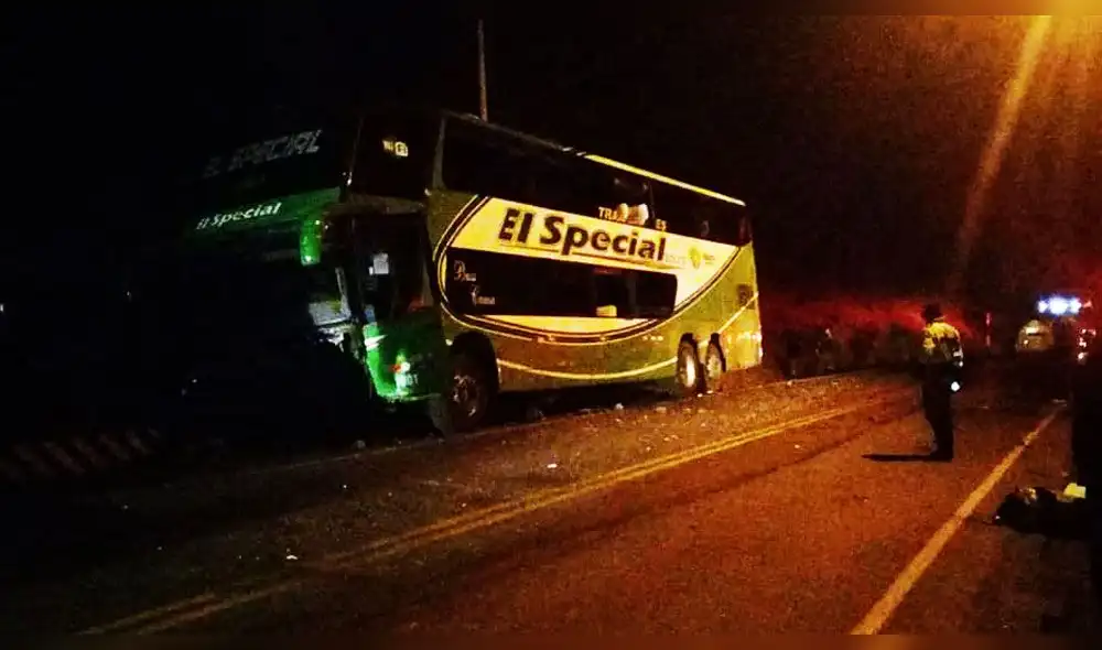 Un muerto y cuatro heridos en accidente de tránsito en la sierra de Áncash