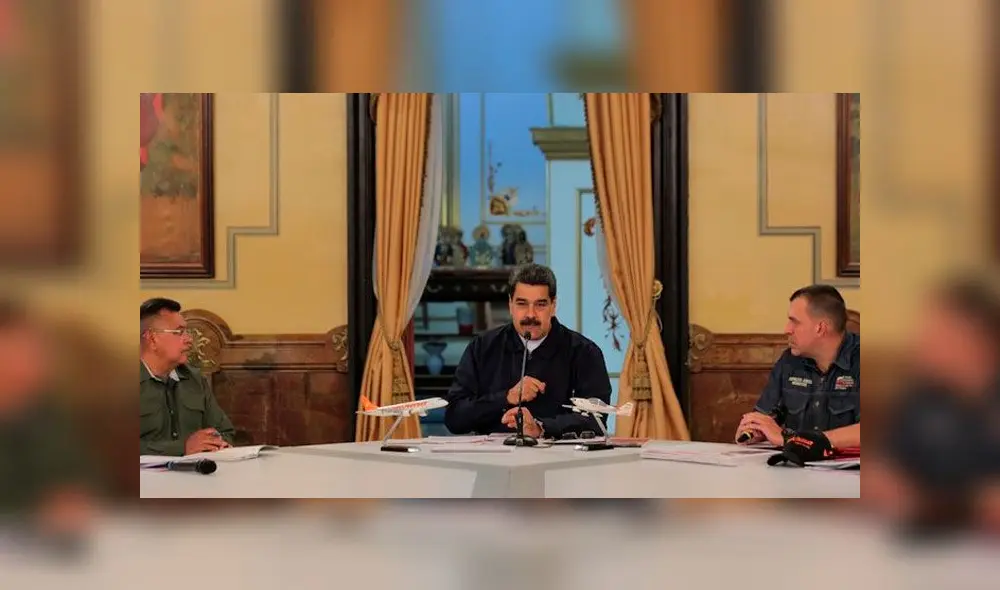 Desde Miraflores Maduro arremetió una vez más contra autoridades peruanas. Foto: Prensa Presidencial de Venezuela Desde Miraflores Maduro arremetió una vez más contra autoridades peruanas. Foto: Prensa Presidencial de Venezuela