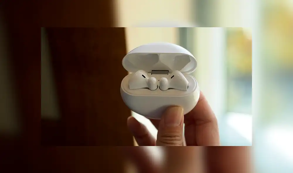 Los audífonos FreeBuds 3 de Huawei.