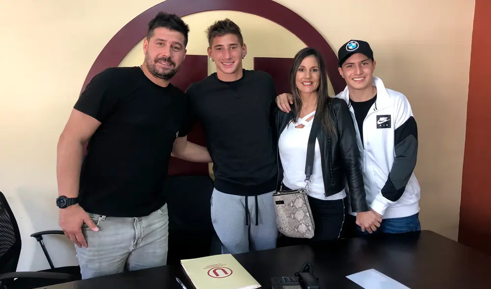 Tiago Cantoro estará vinculado a Universitario de Deportes hasta el año 2023. | Foto: @Mauro10Cantoro