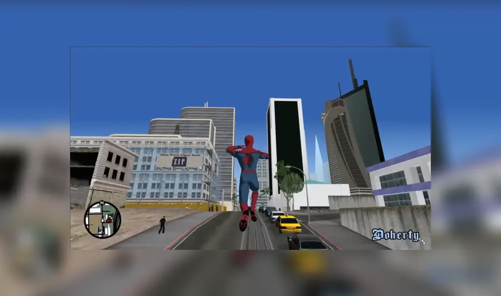 GTA San Andreas ya no tiene nada que envidiarle a Marvel’s Spiderman PS4. Mod lleva la misma fluidez al videojuego del 2004.