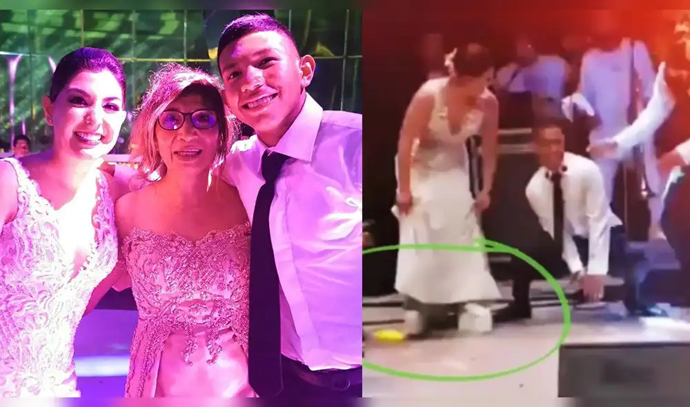 Edison Flores y Ana Siucho: exponen “monumentales” zapatos de la novia en su boda