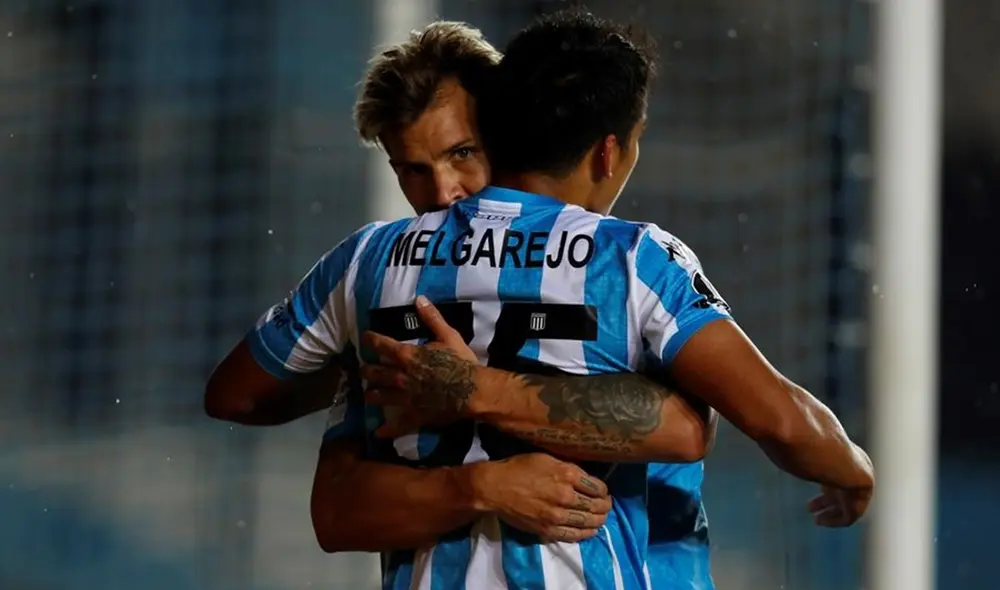 Racing Club ganó 2-1 a Estudiantes de Mérida por la Copa Libertadores. Foto: EFE