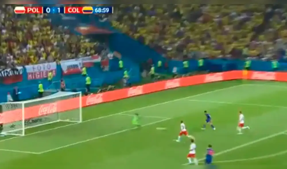 Colombia vs Polonia: Falcao marcó su primer gol en los mundiales | VIDEO