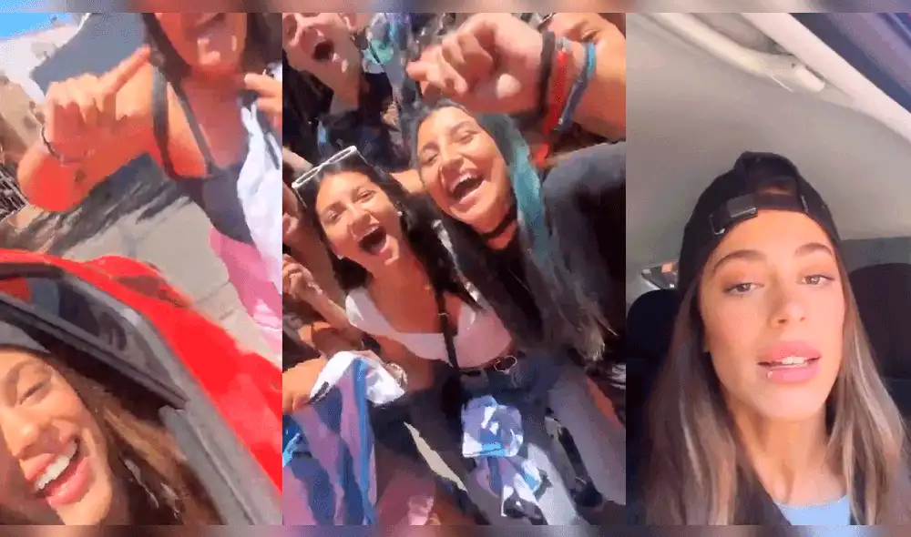 Tini Stoessel feliz tras la victoria de Argentina en el Mundial Qatar 2022. Foto: composición LR/Instagram/Tini Stoessel